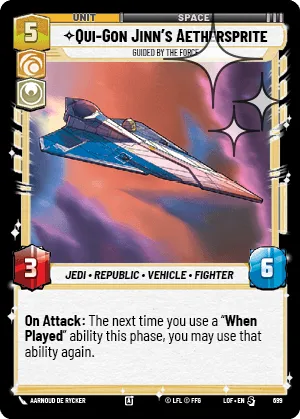 Qui-Gon Jinn's Aethersprite - Guided by the Force (699 - Foil)