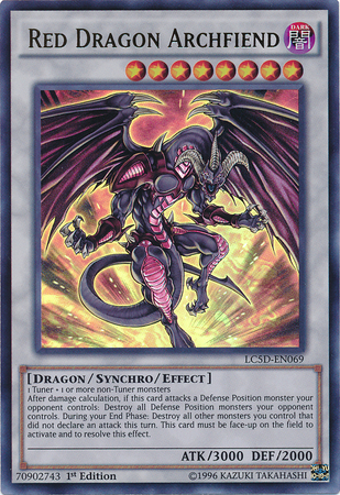 yugioh card red dragon archfiend Hot King Calamity [SHVI-EN097] Ultra Rare During your Main Phase 1 Red Dragon Archfiend (LC5D-EN069)