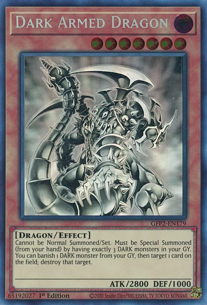 Dark Armed Dragon (GFP2-EN179 - Ghost Rare) | Evolution Games