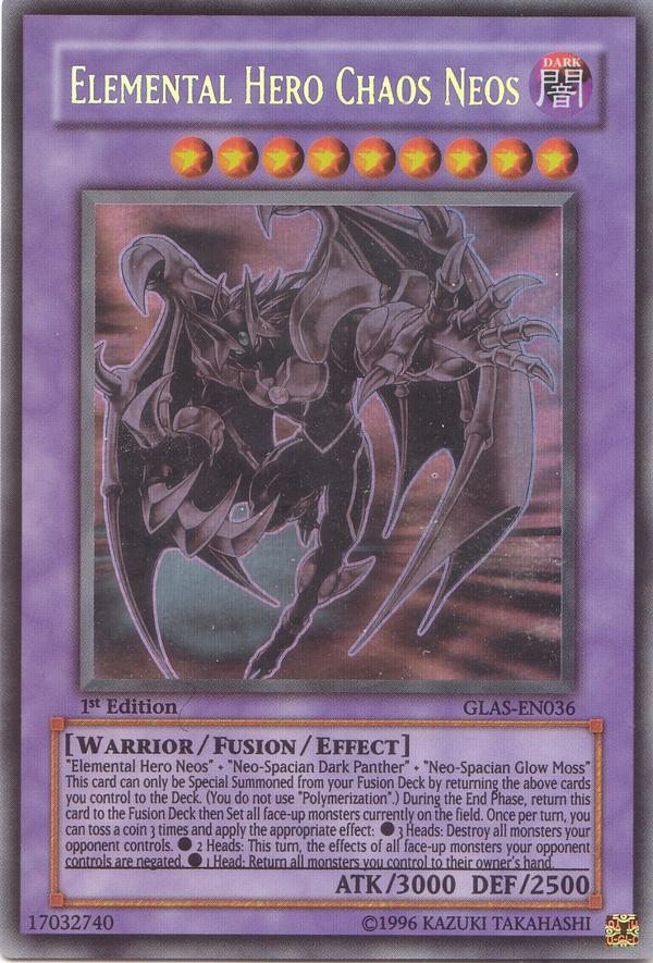Elemental Hero Chaos Neos (Ghost Rare)