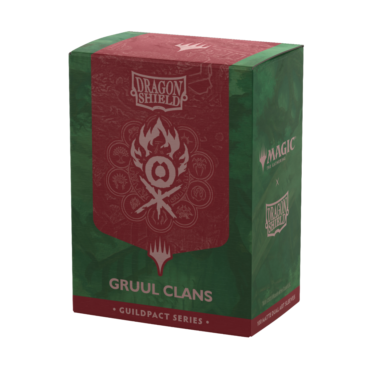 Dragon Shield: Standard 100ct Art Series - Guildpact Series (Gruul Clans) - Image 1