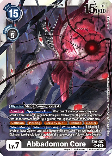Abbadomon Core (EX9-057 SR)