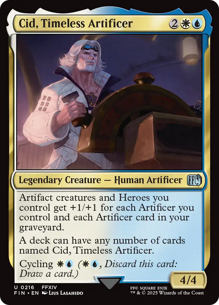 Cid, Timeless Artificer (0216)