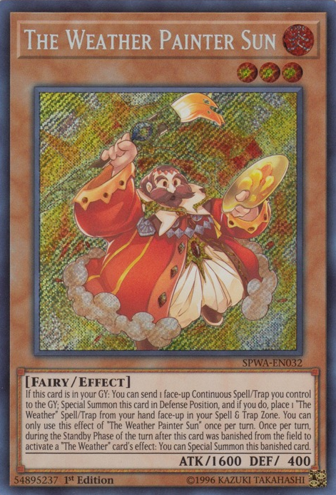The Weather Painter Sun (SPWA-EN032)