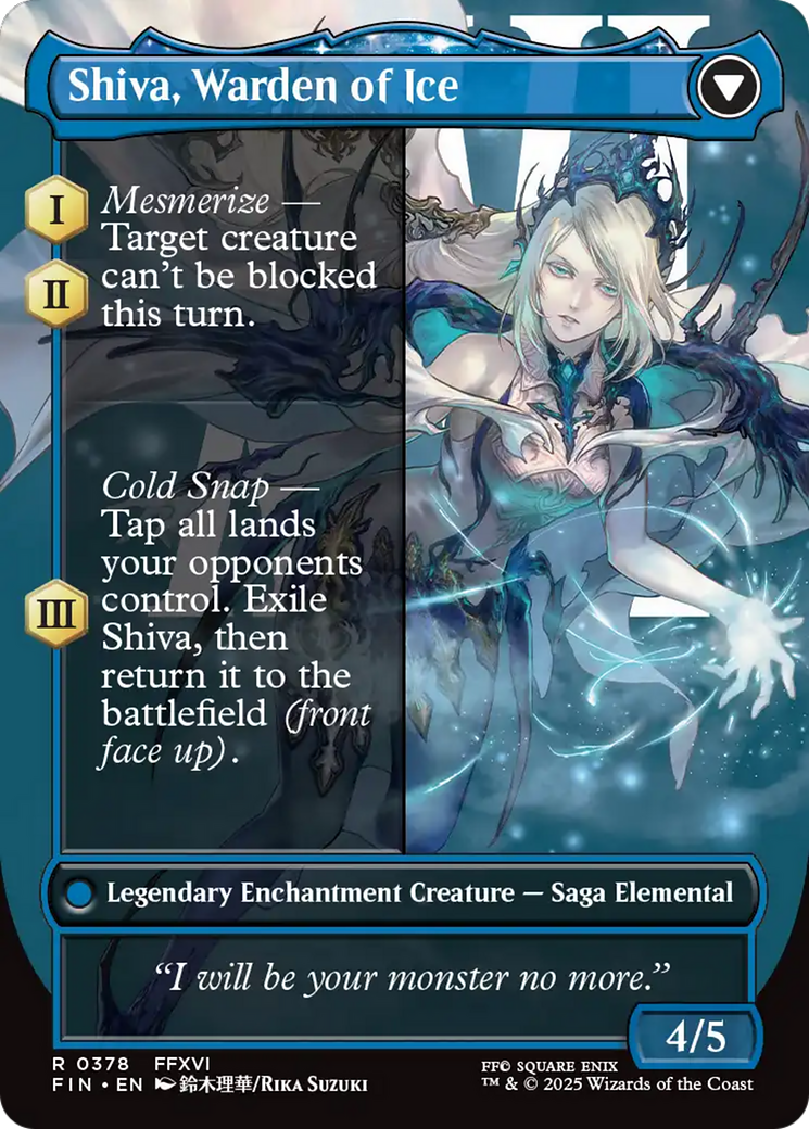 Jill, Shiva's Dominant // Shiva, Warden of Ice (0378) - Image 2