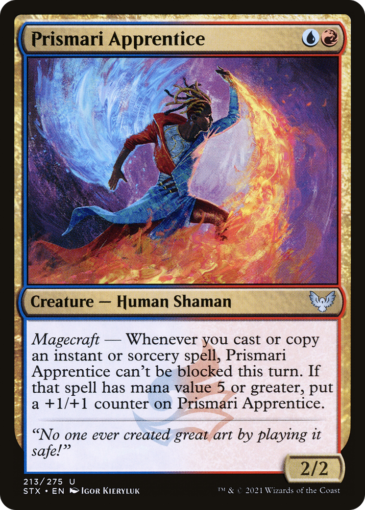 mtg prismari cards Commander Deck EDH Deck Prismari, the Inspiration 100 Magic Custom Deck Izzet Storm The Gatherings magical university Prismari, the Inspiration Secrets of