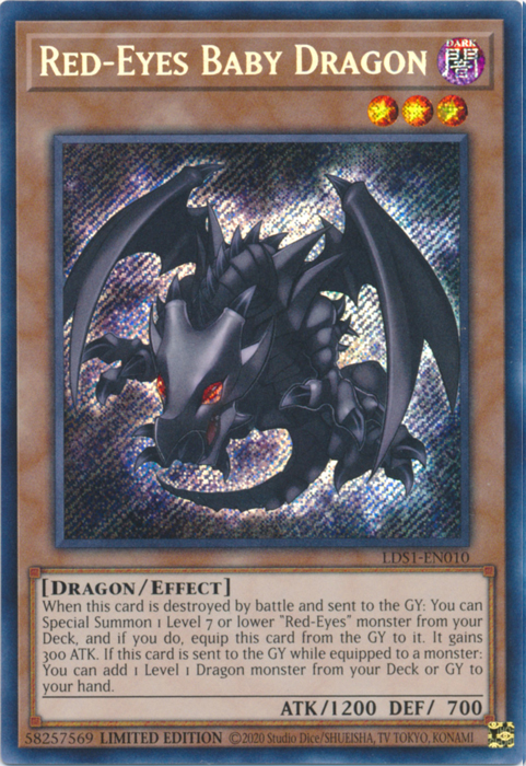Red-Eyes Baby Dragon (LDS1-EN010)