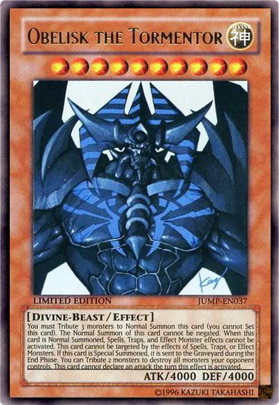 Obelisk the Tormentor (JUMP-EN037)
