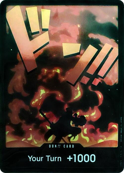 DON!! Card (Sabo — Silhouette)