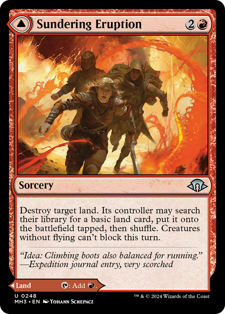 Sundering Eruption // Volcanic Fissure (0248) - Image 1