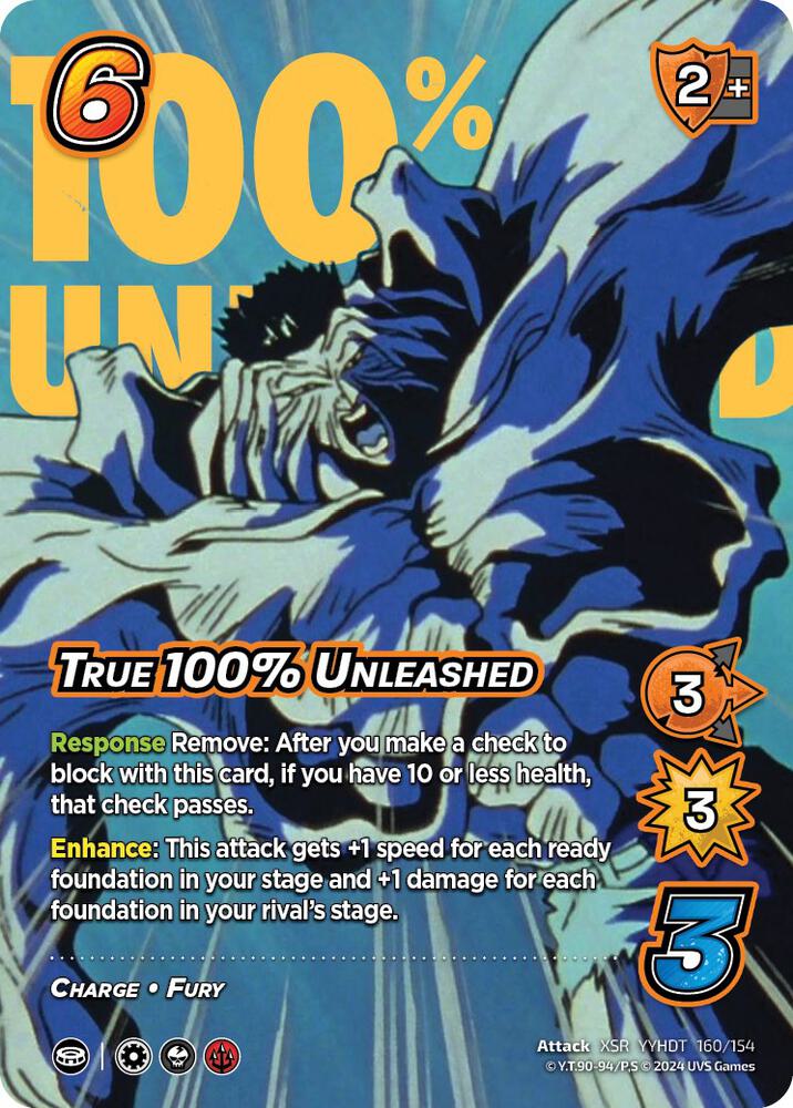 True 100% Unleashed (XSR)