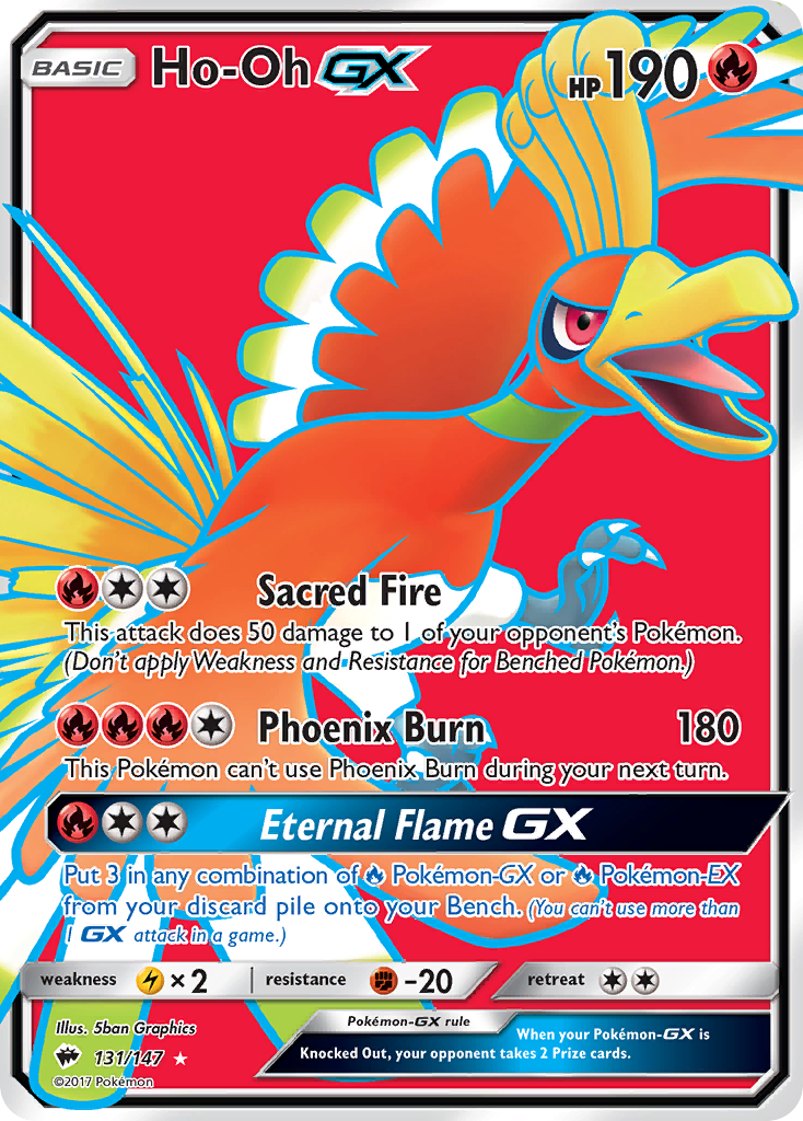 Ho-Oh GX (131/147 — Full Art)