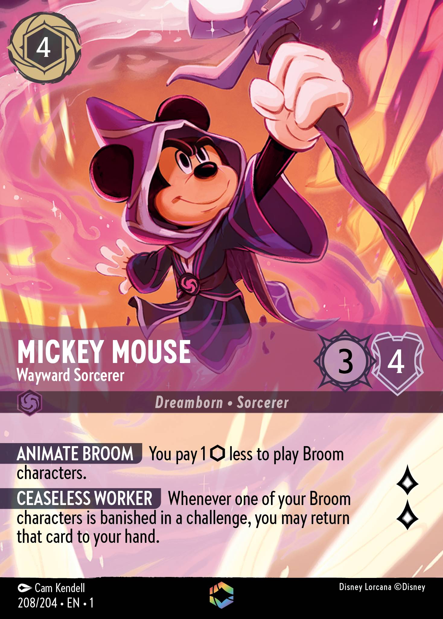 Mickey Mouse - Wayward Sorcerer (Enchanted)