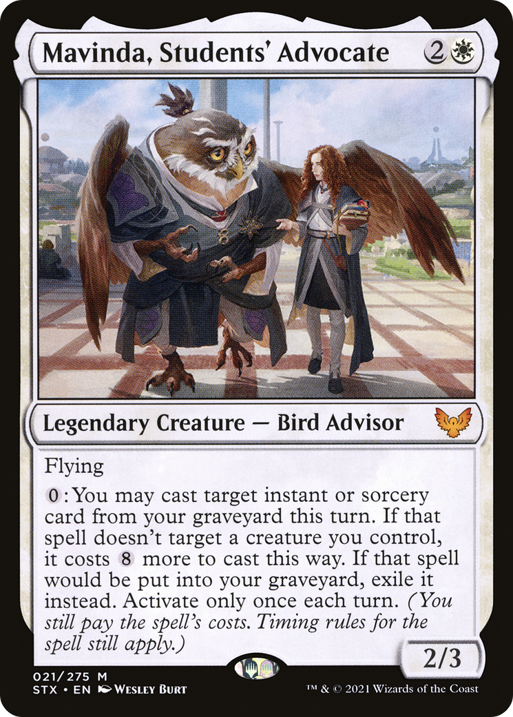 Mavinda, Students' Advocate (021/275)