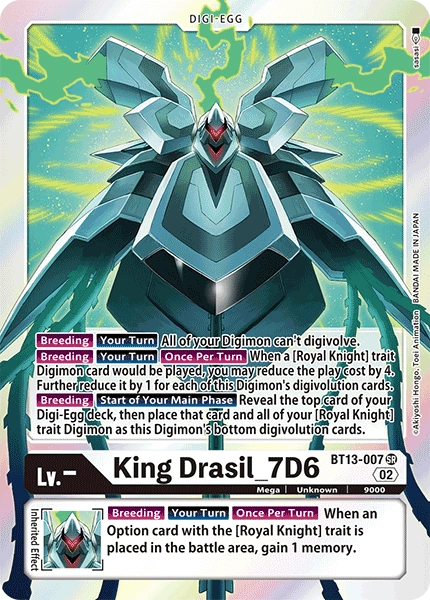 King Drasil_7D6 (BT13-007) | Kobold's Keep
