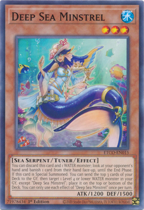 Deep Sea Minstrel (ETCO-EN015) | Black Dragon Games