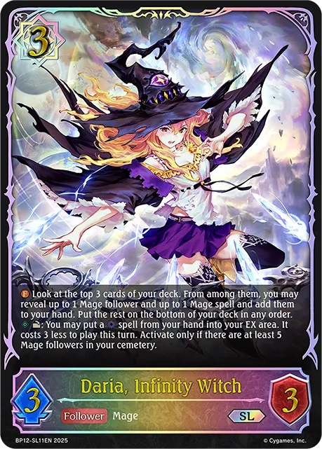 Daria, Infinity Witch (BP12-SL11EN - SL)