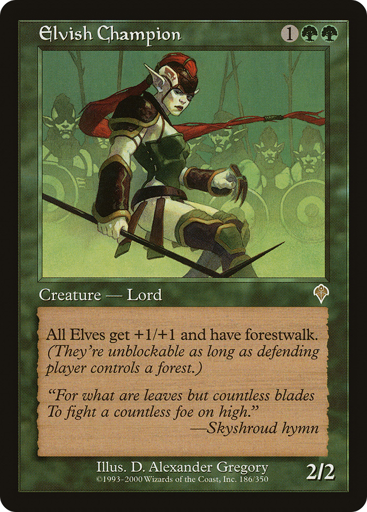 Elvish Champion (186/350)