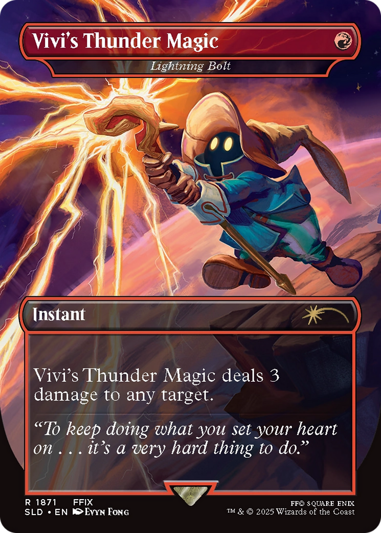 Vivi's Thunder Magic — Lightning Bolt (1871)