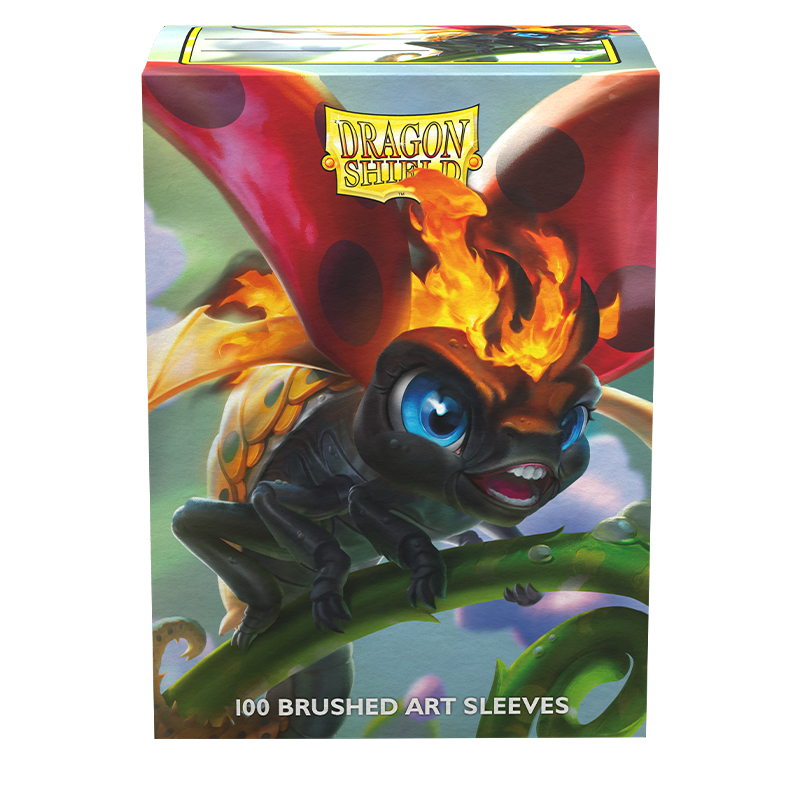 Dragon Shield: Standard 100ct Brushed Art Sleeves - The Burnbug - Image 4