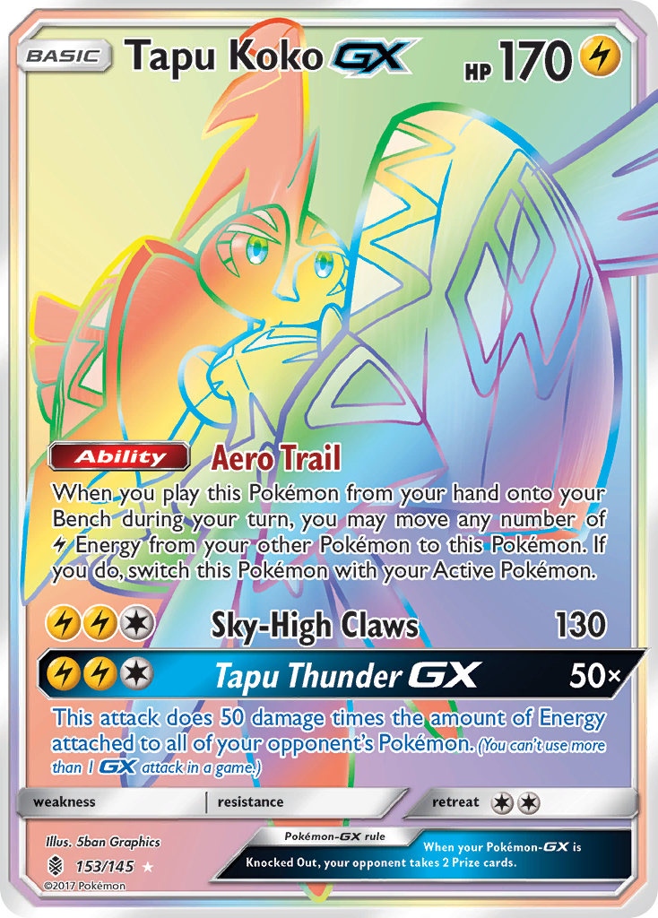 Tapu Koko GX (153/145)