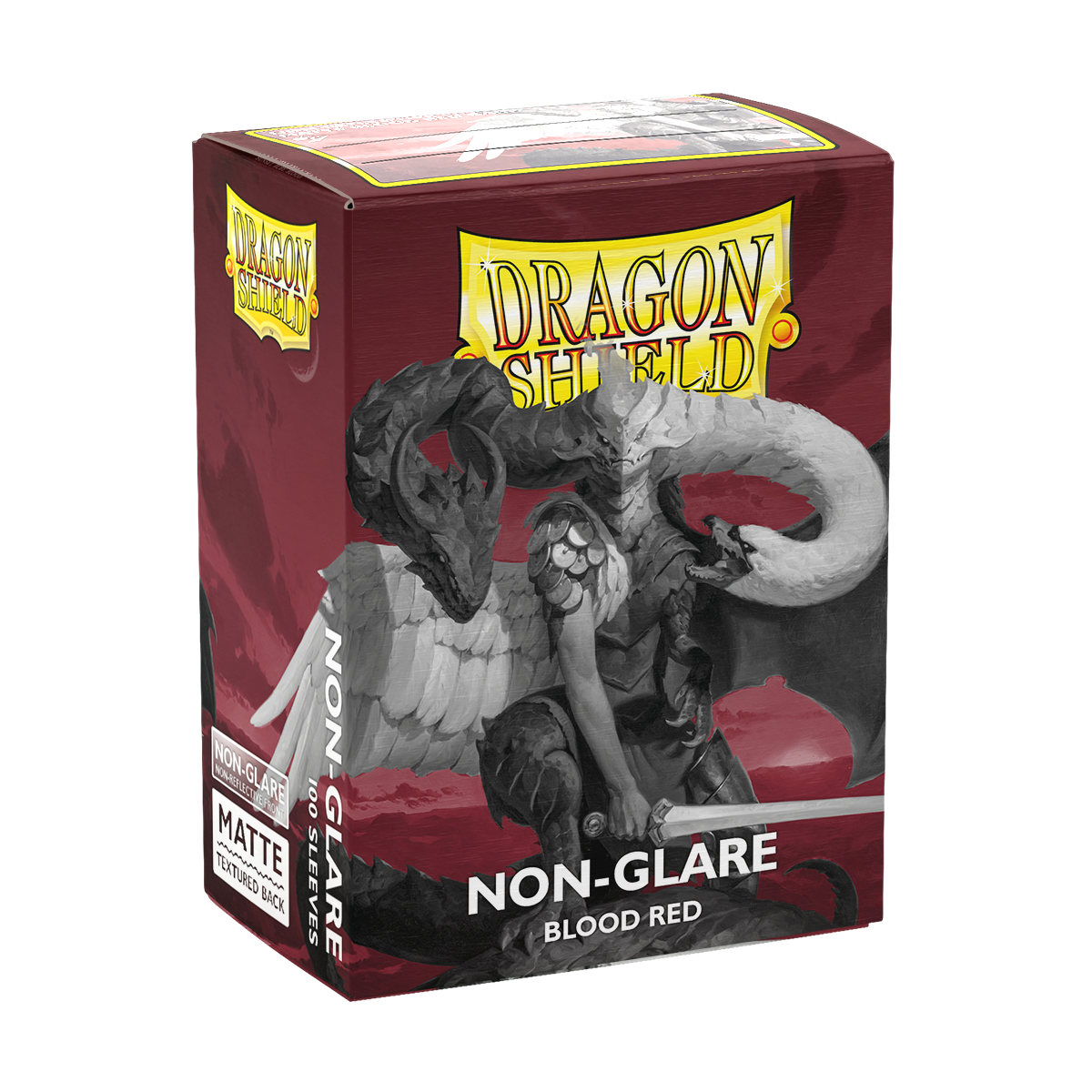 Dragon Shield: Standard 100ct Sleeves - Blood Red (Matte — Non-Glare) - Image 4