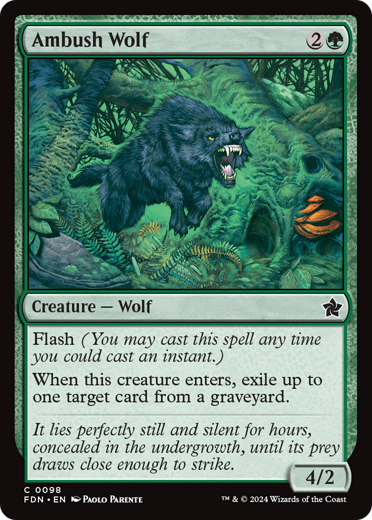 Ambush Wolf (0098)