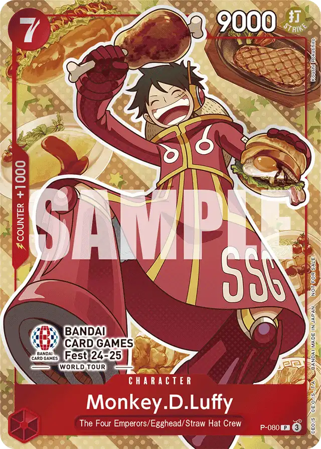 Monkey.D.Luffy (P-080)