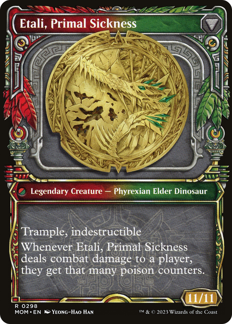 Etali, Primal Conqueror // Etali, Primal Sickness (0298) - Image 2
