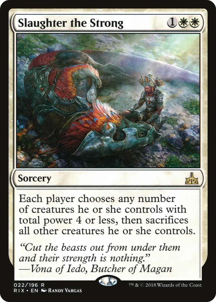 Slaughter the Strong (022/196)