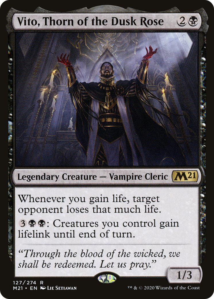 Vito, Thorn of the Dusk Rose (127/274)