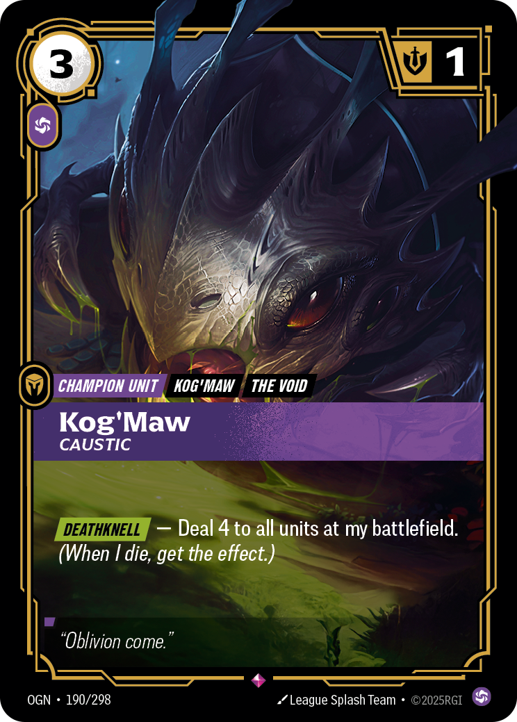 Kog'Maw — Caustic (190/298)