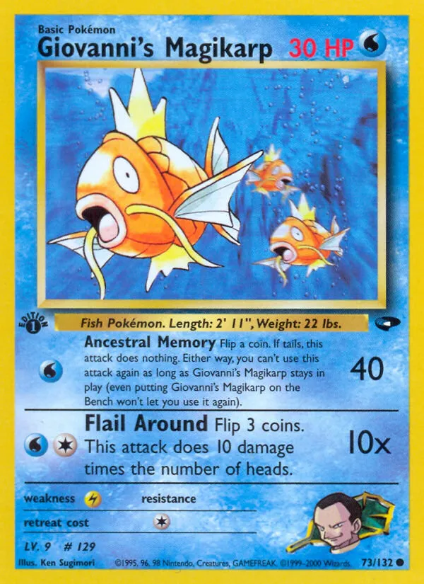 Giovanni's Magikarp (73/132)