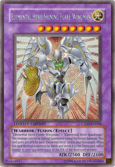 Elemental HERO Shining Flare Wingman (CT03-EN004)
