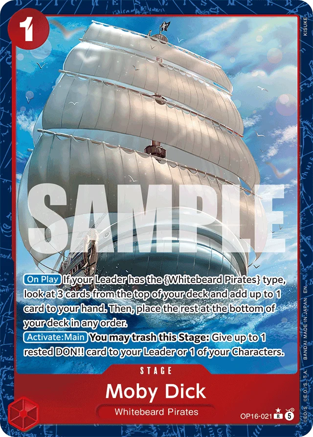 Moby Dick (OP16-021 — Alternate Art)