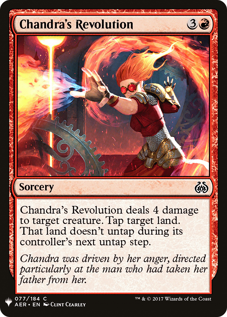 Chandra's Revolution (077/184)