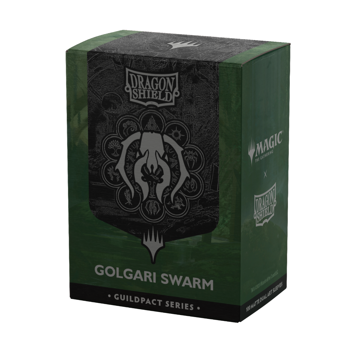 Dragon Shield: Standard 100ct Art Series - Guildpact Series (Golgari Swarm) - Image 1