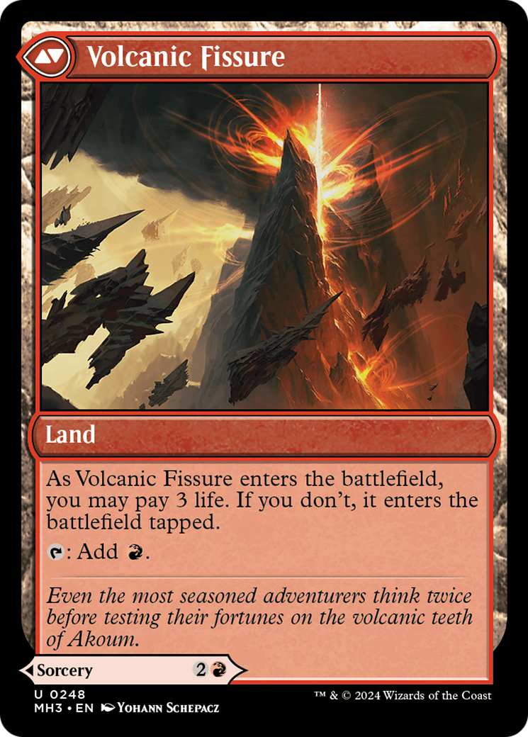 Sundering Eruption // Volcanic Fissure (0248) - Image 2