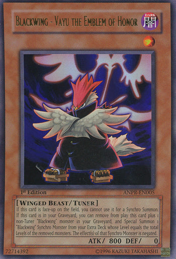 Blackwing - Vayu the Emblem of Honor (ANPR-EN005)