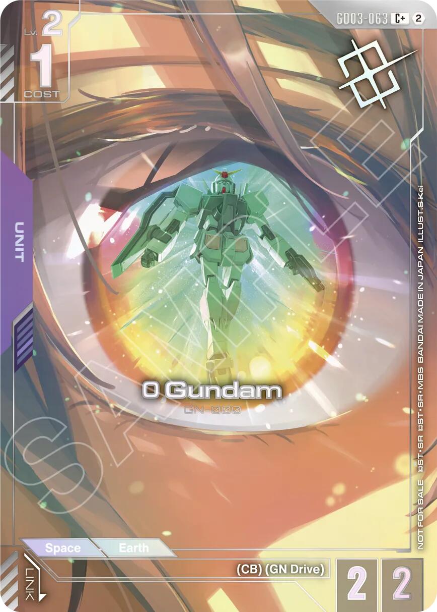 0 Gundam (GD03-063 — C+) | Evolution Games