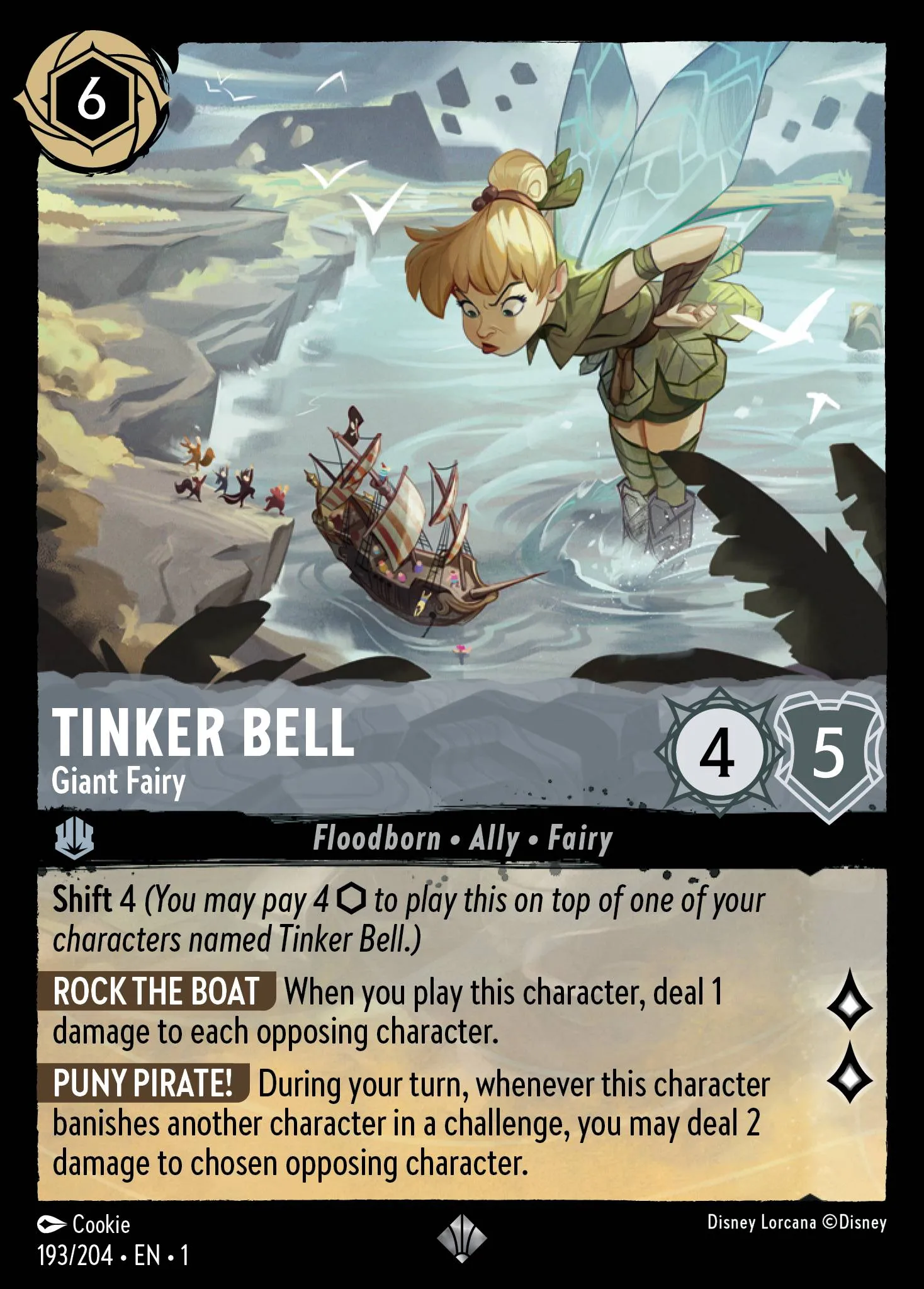 Tinker Bell - Giant Fairy (193/204)