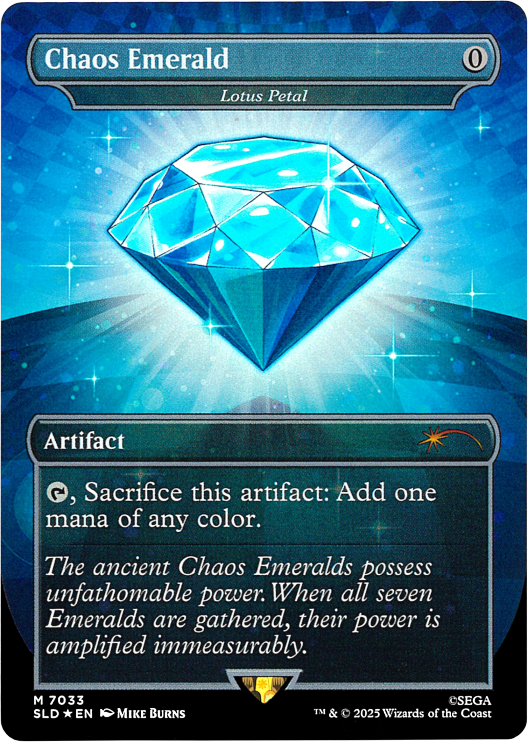 Chaos Emerald — Lotus Petal (7033) | Primal Cards & Collectables
