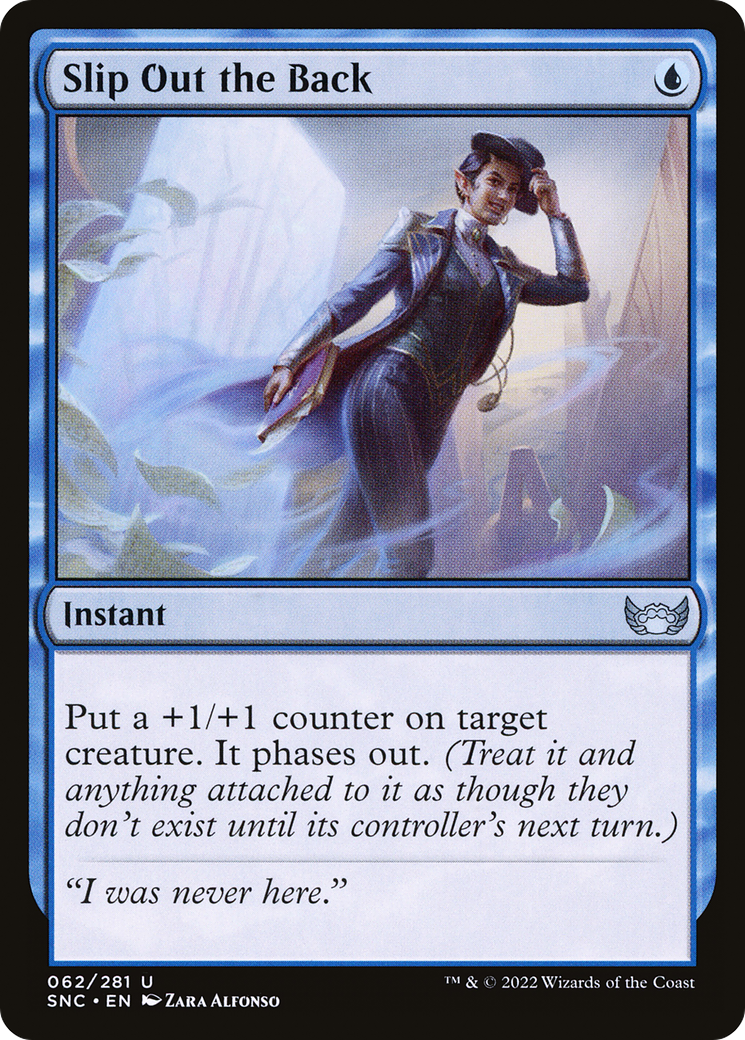 Slip Out the Back (062/281)