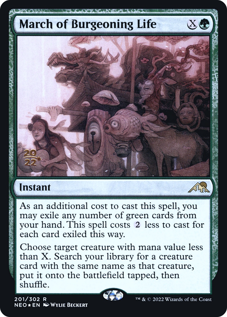 March of Burgeoning Life (201/302)