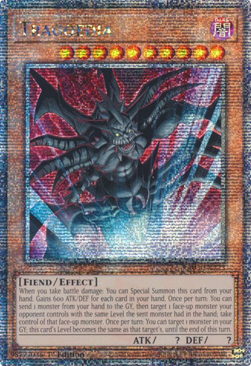 Tragoedia (RA03-EN223 - Quarter Century Secret Rare)