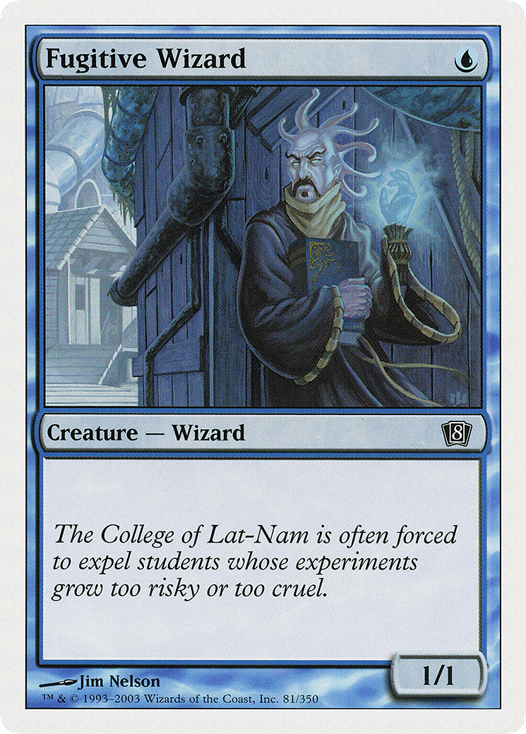 Fugitive Wizard (81/350 — White Border)