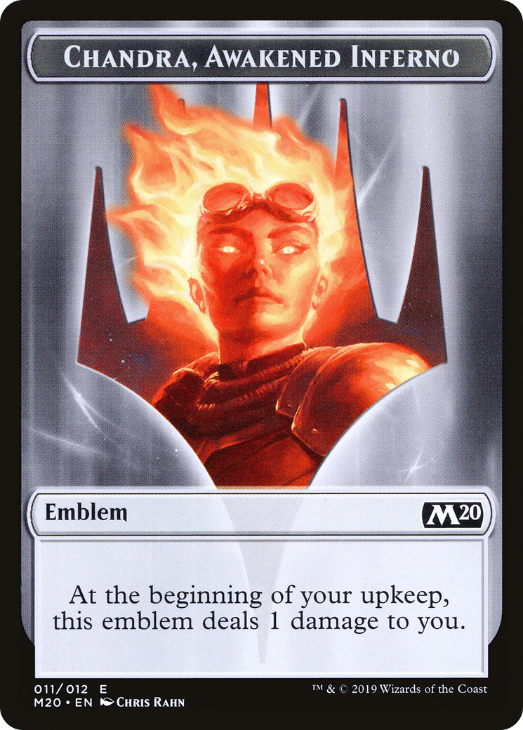 Chandra, Awakened Inferno Emblem (011/012)
