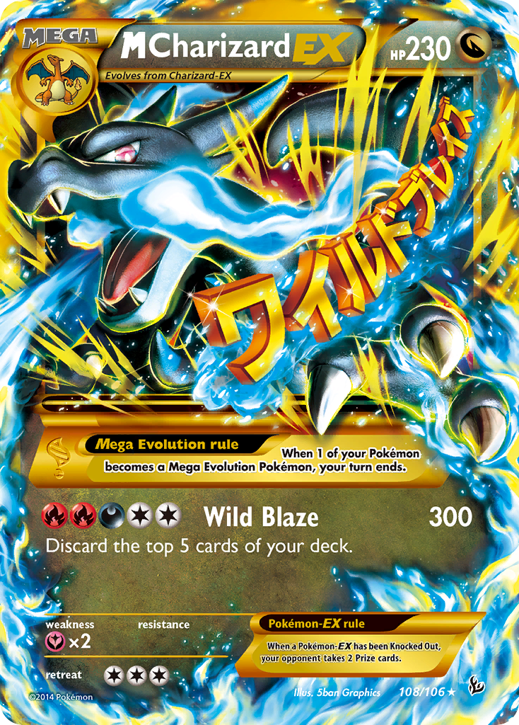 M Charizard EX (108/106)