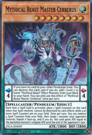 Mythical Beast Master Cerberus (FIGA-EN059)