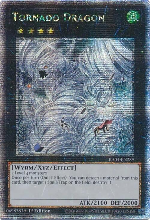 Tornado Dragon (RA04-EN289 - Quarter Century Secret Rare)